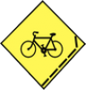 Cycle Lane Ahead road sign