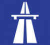 Entrance to an Expressway road sign