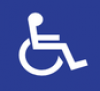 Parking for Handicapped Persons road sign