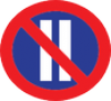 No Parking on Even Days road sign